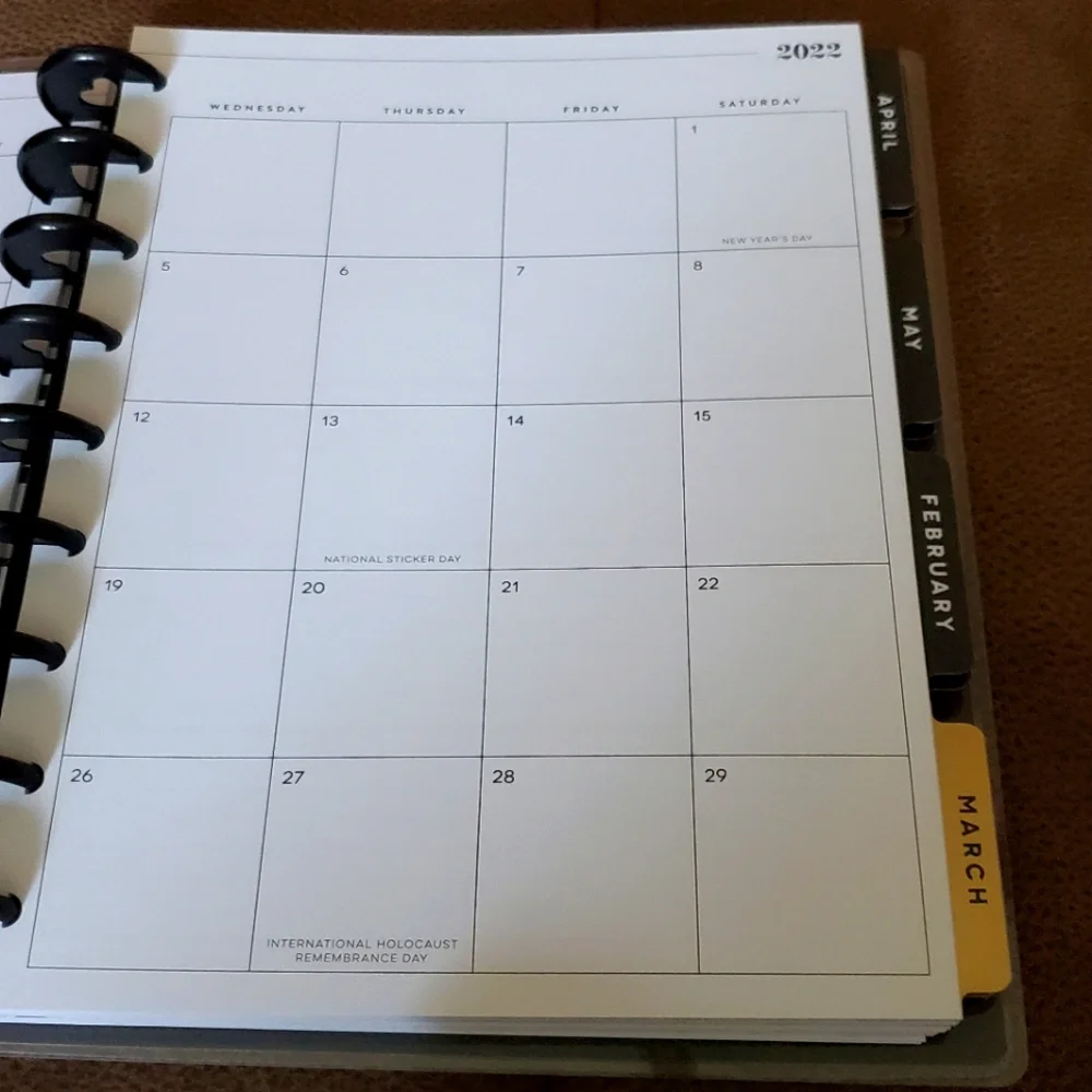 Classic size Happy Planner teacher's edition 12 months